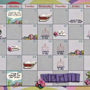 Reading Calendar