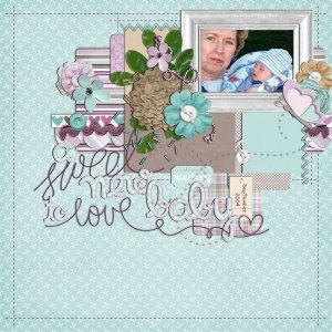 a sweet new baby to love