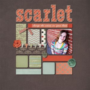 scarlet