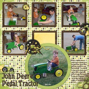 Pedal Tractor