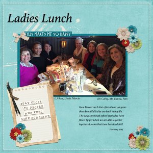 Ladies Lunch 2015