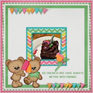 Ice Cream is Like Cake Better With Friends
