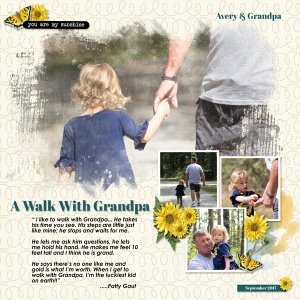 A Walk With Grandpa