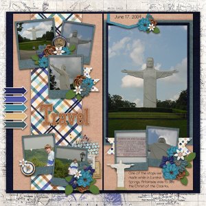 Travel Notebook 8 Template #4-Miss Fish