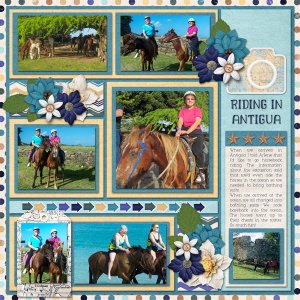 Riding in Antigua