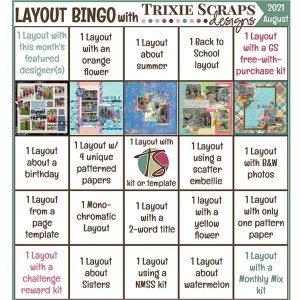 August Bingo