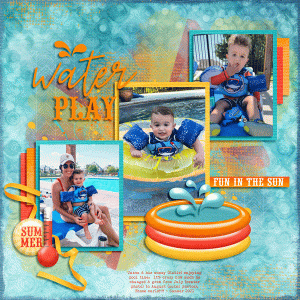 Jaxon at the pool - Summer 2021