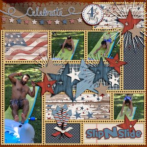 Slip N Slide 4th of July