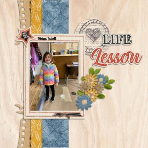 Nissa first day of 2nd grade