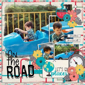 on the road
