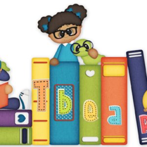 Siggy with Books