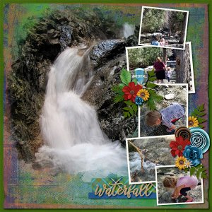 Zapata Falls Waterfall