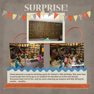 Daniel's 18th birthday party