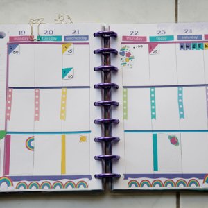 Lunar Rainbow planner