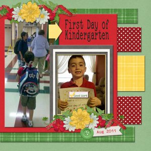 First Day of Kindergarten