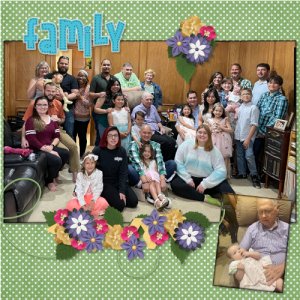 Family at Easter