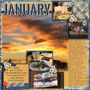 January 2021 Memories pg 1