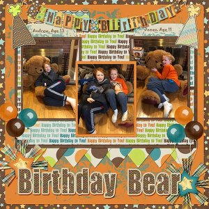 2019 Birthday Bear