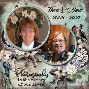 GS 13th Bday 2021Then and Now Challenge