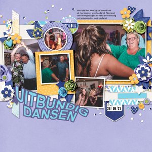 uitbundig dansen