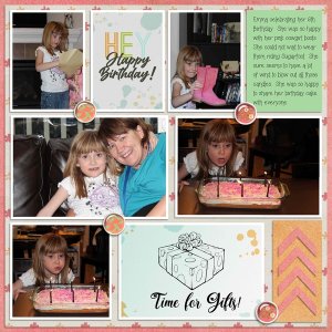 GS Birthday Challenge Angelle Designs