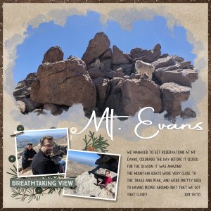 Mt Evans - Miss Fish birthday challenge