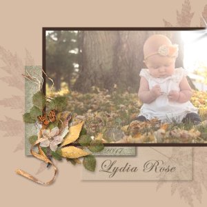 Lydia - Fall Leaves