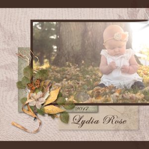 3rd layout Lydia in Leaves