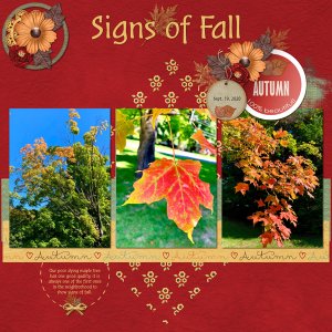 Signs of Fall: September 2021 Brush Challenge