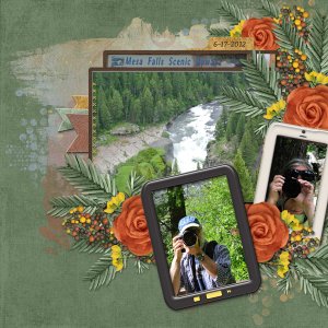 Mesa Falls Scenic By-Way - IIdaho