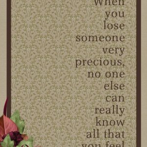 sympathy card