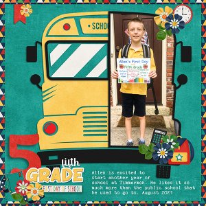 First day Of school  Allen