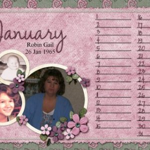Bragbook Size Calendar