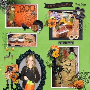 Third Grade Halloween Party