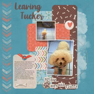 Leaving Tucker: October Meg Scott Template Challenge