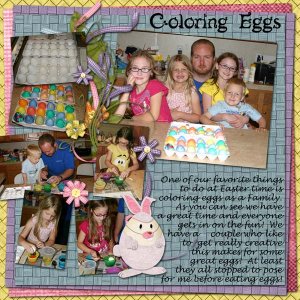 Coloring Eggs 2012