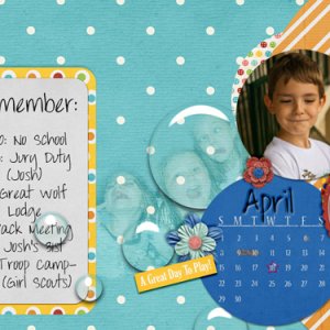 April Desktop