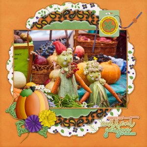 October Mini Kit Challenge with Polka Dot Chicks