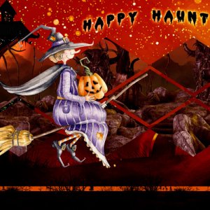 Happy Haunting Ecard