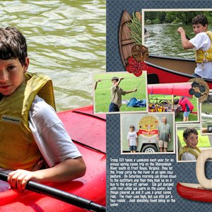 Troop Canoe Trip