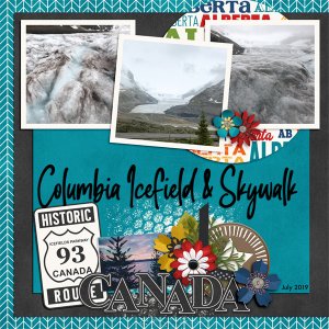 Columbia Icefields - Left side