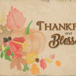 Thankful card