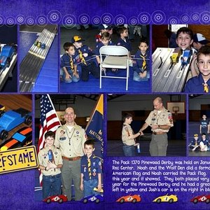 Pinewood Derby 2009