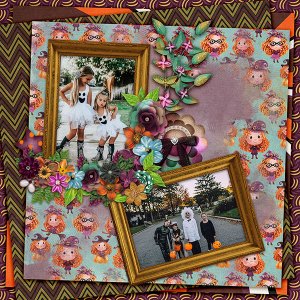 Hallow-Queen By Cutie Pie Scraps