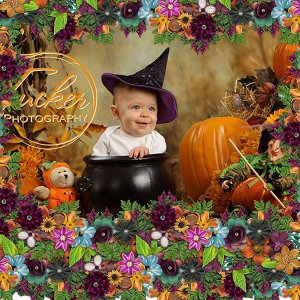Hallow-Queen By Cutie Pie Scraps