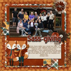 Sass-giving