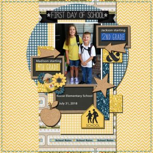 First Day of School