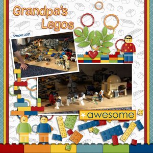 GRANDPA'S LEGOS