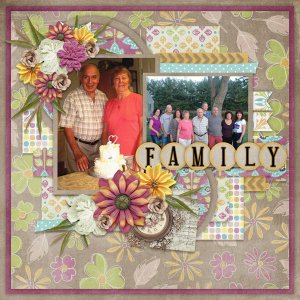 Family Moments Template #4-Miss Fish