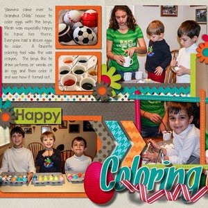 Coloring Eggs